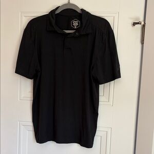 Asics Classic Black Polo Shirt